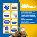 Caixa de Areia Para Gatos Banheira Higiênica Furba 3 Peças Com Bandeja Sanitária e Peneira
