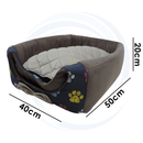 Cama Toca Iglu 3 em 1 para Cachorro e Gato Caminha Pet com Almofada