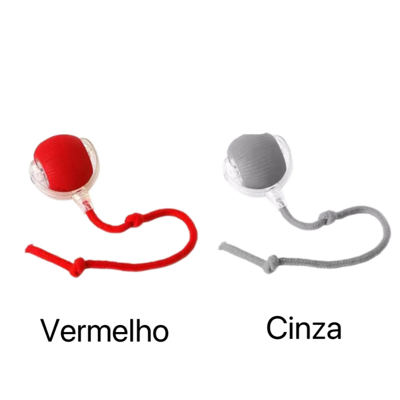 Bola Brinquedos De Rolamento Automático Cauda Do Falso Recarregável Bola Inteligente Gato Interativo