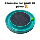 Arranhador Redondo Para Gato Relax Com Bolinha Miau