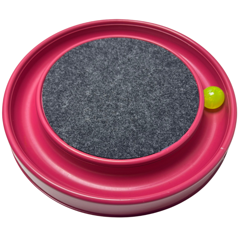 Arranhador Redondo Para Gato Relax Com Bolinha Miau