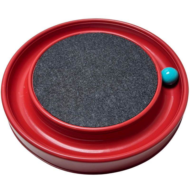 Arranhador Redondo Para Gato Relax Com Bolinha Miau