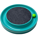 Arranhador Redondo Para Gato Relax Com Bolinha Miau