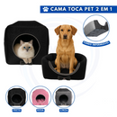Cama Toca Iglu 3 em 1 para Cachorro e Gato Caminha Pet com Almofada