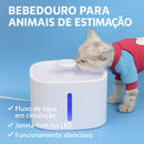 Bebedouro Fonte de Água Elevado Automático Com Filtro 3 Estágios Para Pet Cachorro Gato 3 Litros