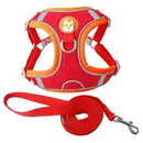 Coleira Peitoral Cachorro E Gato, Conjunto De Guia + Coleira Tipo Colete Para Pet Pequenos E Médios